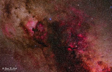 Clarkvision Photograph Cygnus Region North America Nebula To Gamma Cygni