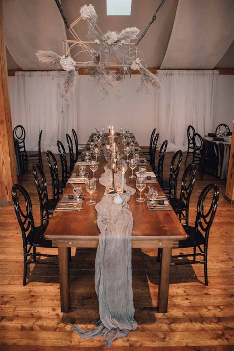 Rustic Eclectic Winter Wedding Inspiration At Deep Cove Winery Winter