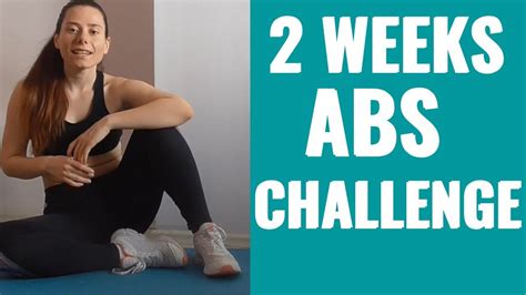 2 Weeks Abs Challenge Abs Workout Abs Challenge One Week Abs How