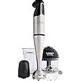 Amazon Com Cuisinart Csb Smart Stick Speed Hand Blender Stainless Steel Black Electric