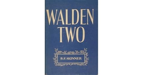 Walden Two By Bf Skinner