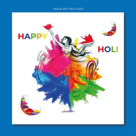 Premium Vector Free Vector Color Holi Festival Background