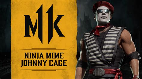 Ninja Mime Johnny Cagemortal Kombat 11nintendo Switchnintendo