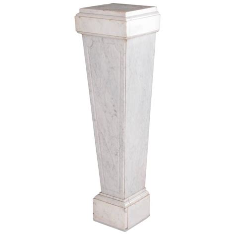 French 19th Century Marble Pedestal For Sale At 1stdibs