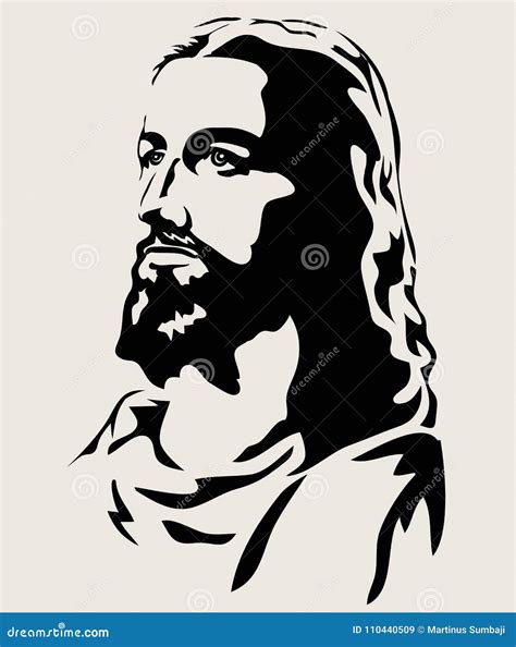 The Silhouette Of Jesus Crucified Vector 172713260