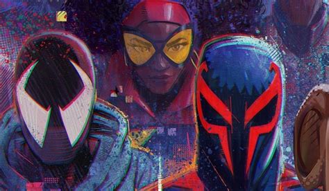 Spider Man Across The Spider Verse Poster Spotlights The Various