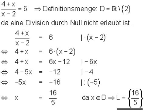 Ein lineares gleichungssystem besteht aus mehreren x1=1; Bruchgleichungen lösen • Mathe-Brinkmann