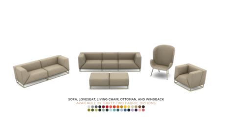 Caine Living An Ultraluxe Set For Ts4 Sims 4 Cc Furniture Living