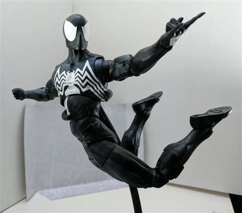 Exclusive Marvel Legends 12 Symbiote Spider Man Released Marvel Toy