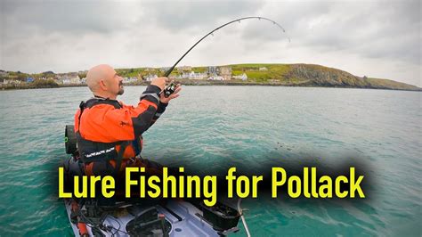 Lure Fishing For Pollack At Portpatrick South West Scotland Kayak