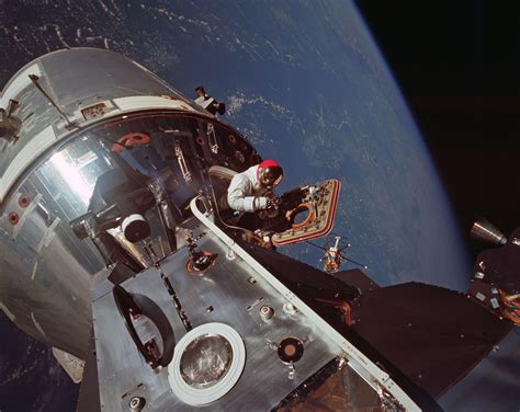 America First: The Apollo 9 astronaut Dave Scott opens the