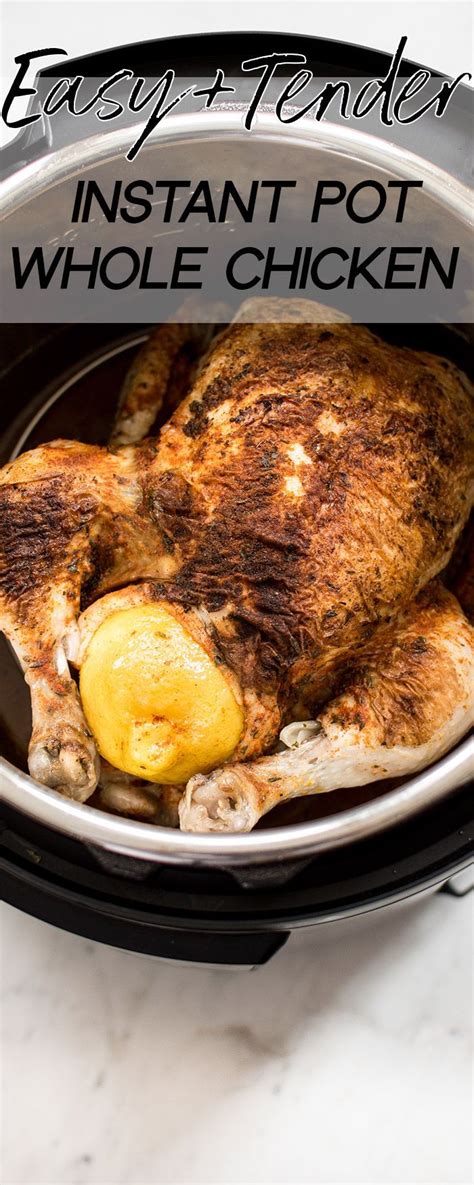 Instant pot chicken recipes that get dinner on the table fast. Instant Pot Whole Chicken | Recipe | Stuffed whole chicken ...