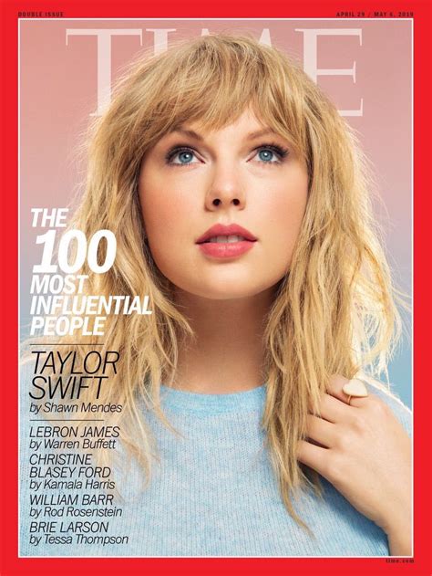 Taylor Swift Covers Times 100 Most Influential People Issue That