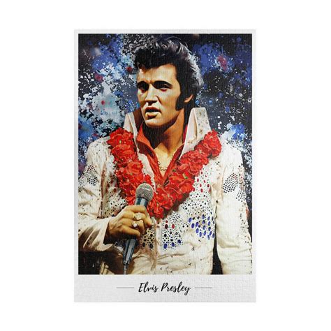 Elvis Presley Jigsaw Puzzle 1014 Pieces Gift For Puzzle Etsy