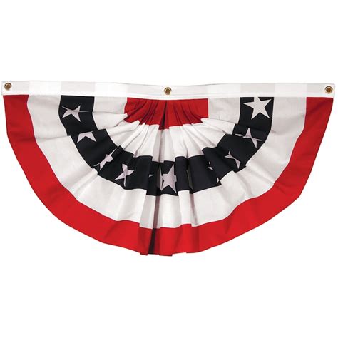 Independence Flag 6 Ft W X 2875 Ft H American Bunting Flag In The