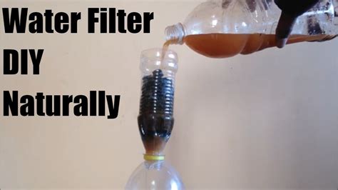 Diy Water Filter Without Charcoal Water Purification Before We Get