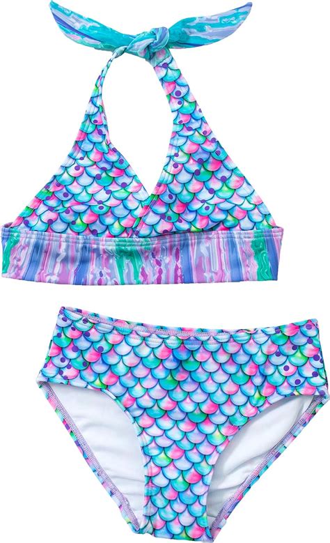 Sun Tails Mermaid Swimsuit Girls Bikini Set Matching Hot Sex Picture