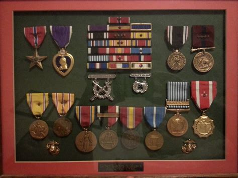 My Great Grandfathers Medals He Was A Pow And A Bronze Star Recipient