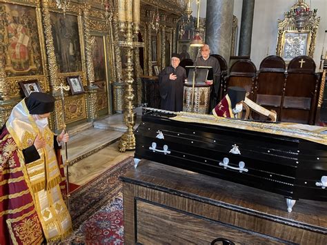 Ecumenical Patriarch Presided Over Funeral Service For Late