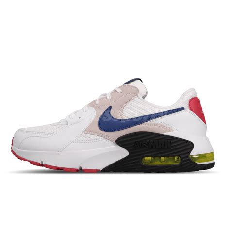 Nike Air Max Excee White Blue Red Black Men Running Shoes Sneakers