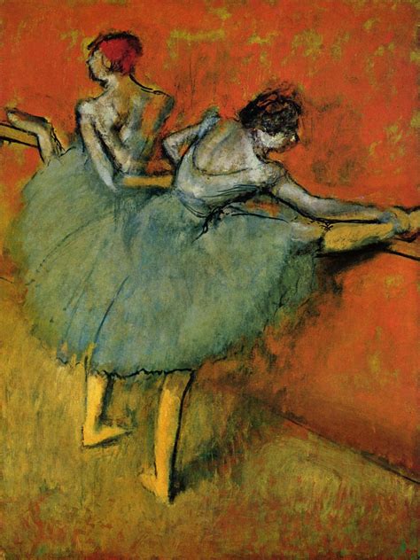 Edgar Degas Tänzerinnen An Der Stange Dancers At The Barre Ca
