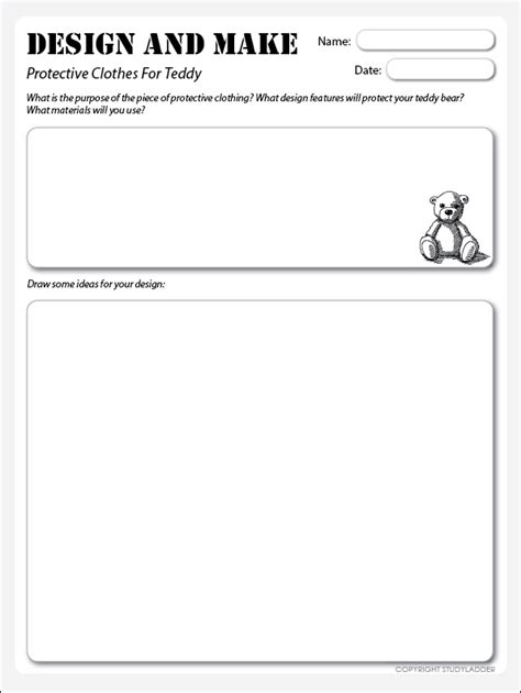 Design And Make Activity Sheet Studyladder Interactive Learning Games