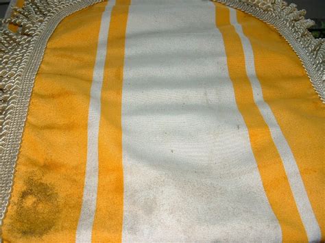 It is much easier to clean and stays new looking for so long. Vintage Awnings: Cleaning Dirt and Stains From Sunbrella ...