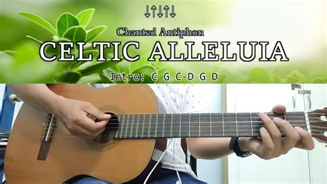 Celtic Alleluia Chanted Antiphon Guitar Chords Youtube