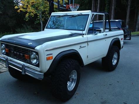 Sell Used 1974 Ford Bronco In Redwood City California United States