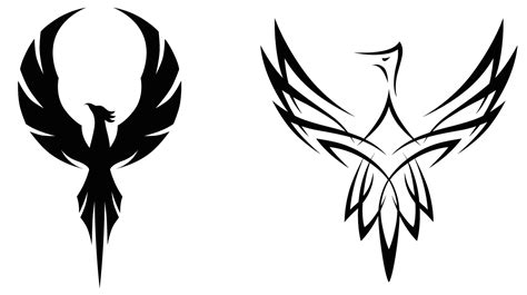 Phoenix Logo Clip Art Black Phoenix Cliparts Png Download 1277715