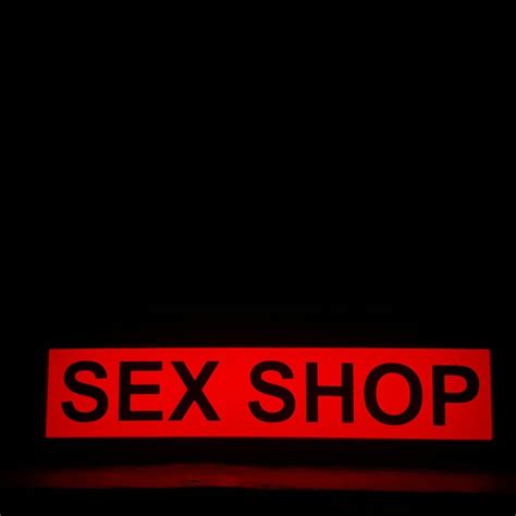 Illuminated Soho Sex Shop Sign Electric Bord Hout Catawiki