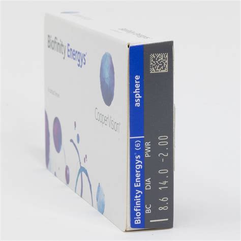 Biofinity Energys 6 Pack Deliver Contacts
