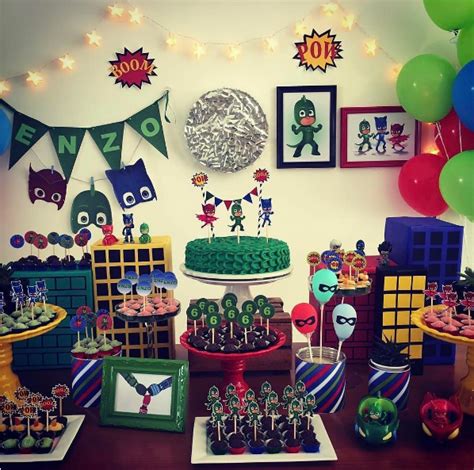 21 Ideas Para Tu Fiesta Pj Masks