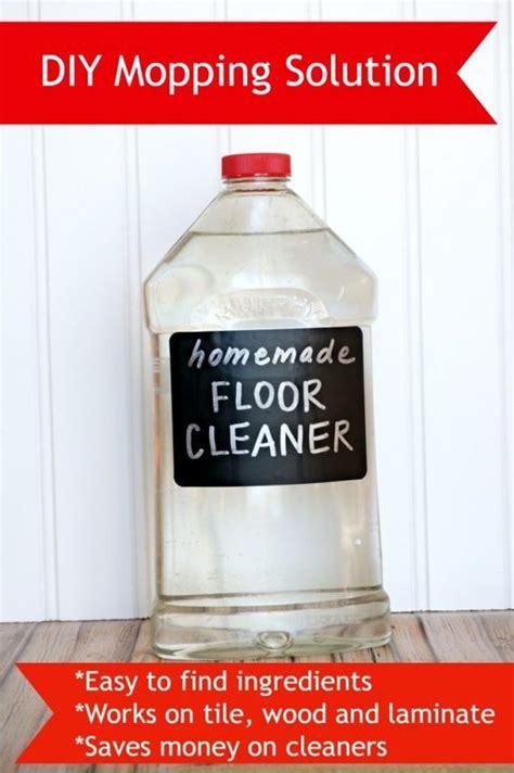 22 Frugal Diy Homemade Floor Cleaners To Make Your Home Sparkle