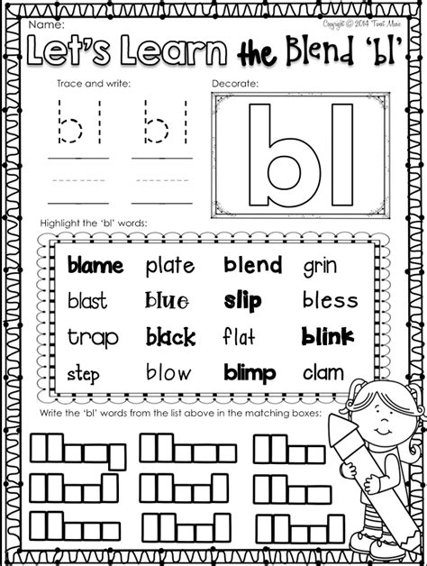 Teach The Blend Bl With This Easy To Use Fun And Interactive