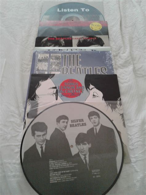 Very Rare Beatles Albums Silver Beatles Beatles Give