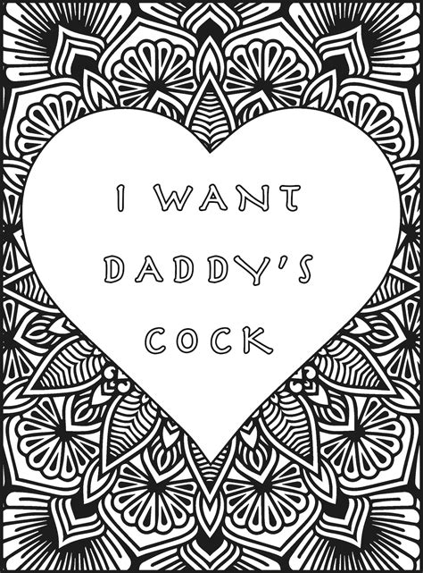 Erotic Coloring Page Ddlg Coloring Page Adult Coloring Etsy Canada
