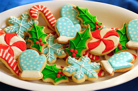 Christmas cookies decorative, but mostly bare cookies. Christmas Cookie Recipes | Davidson County Focus Magazine