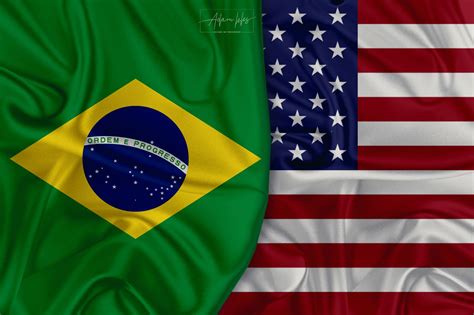United States Of Brazil Flag