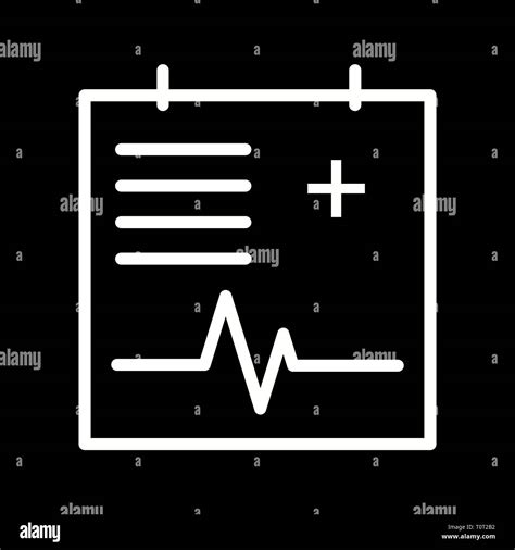 Illustration Medical Chart Icon Stock Photo Alamy
