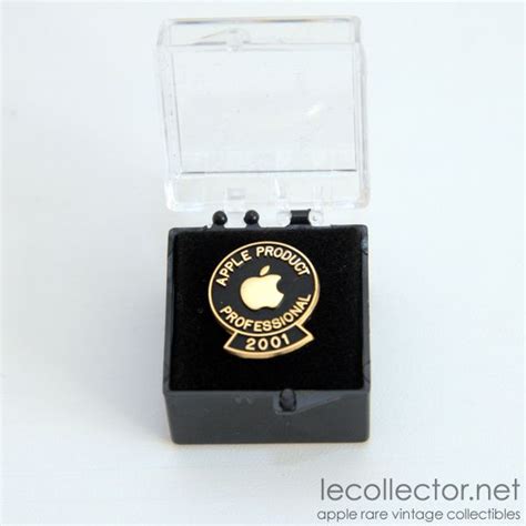 Apple Product Professional Vintage 2001 Rare Unused Lapel Pin In Box