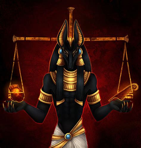Anubis Is The God Of Embalming And The Dead Ancient Egypt Egyptian