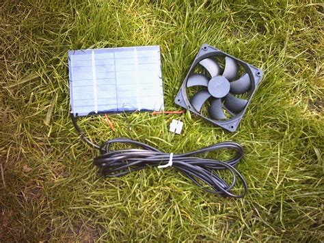 4 Watt 12cm Solar Fan Kit For Solar Ventilation Solar Panels Online
