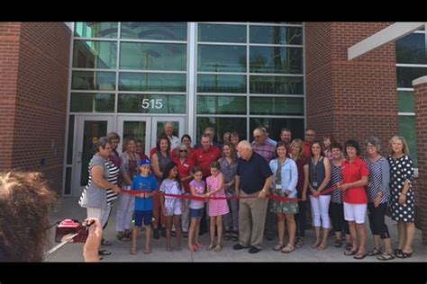 Ribbon Cutting Ceremony For The New Lincoln Elementary School In