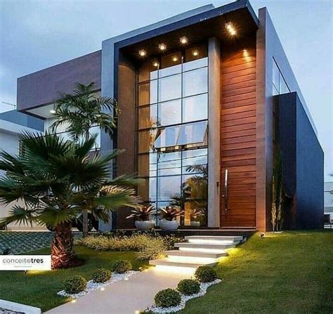 Pin By Vaelle On Arquitetura Moderna Dream House Exterior Modern