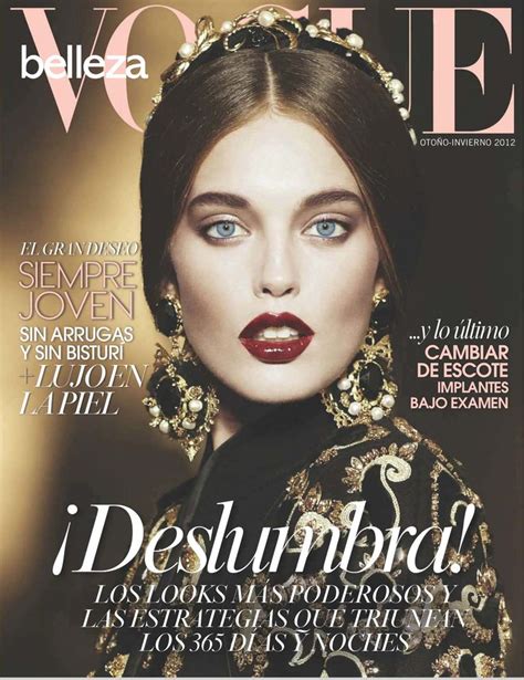 Emily Didonato 2012 Vogue Mexico Magazine Cover Emily Didonato