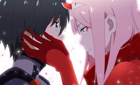 Hiro And Zero Two Hd Wallpaper Darling In The Franxx By