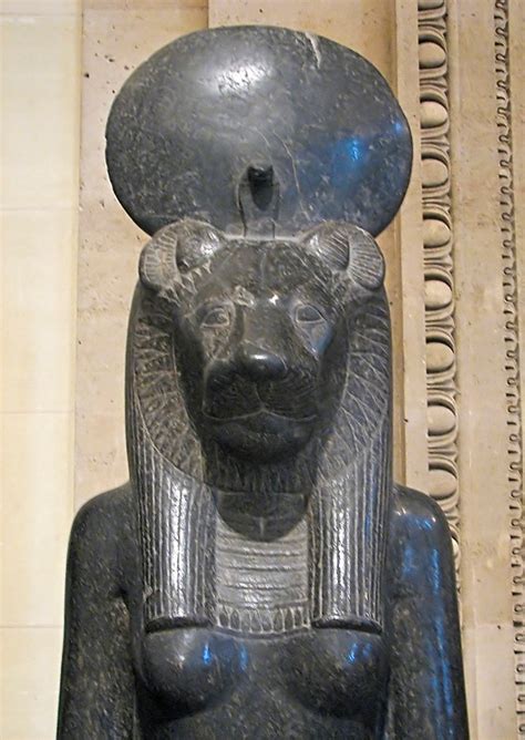 Louvre Museum Statue Of The Goddess Sekhmet Sekhmet Ancient Egyptian Deities Egyptian Art