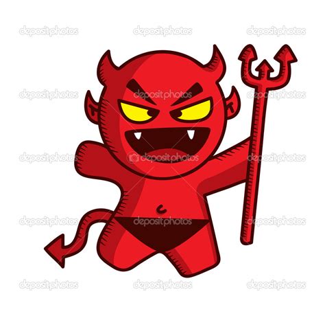 Dibujos Animados De Diablo — Vector De Stock 38226957