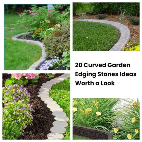 Curved Garden Edging Stones Ideas Worth A Look Sharonsable